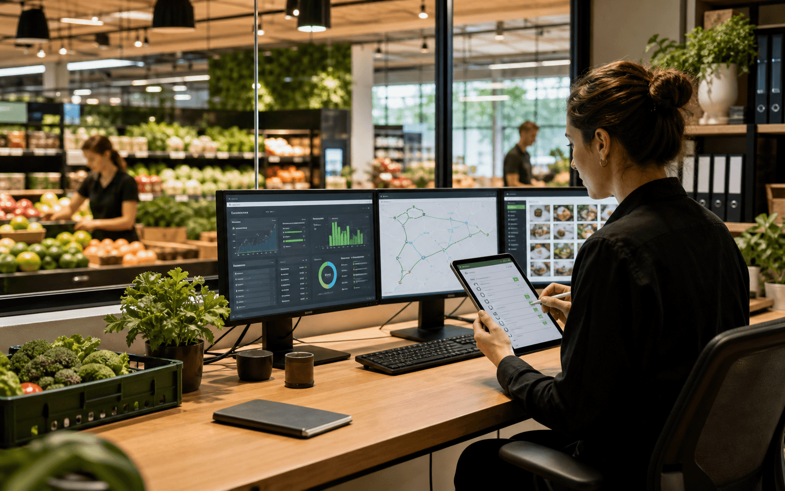Gastrohub operational system and quality control