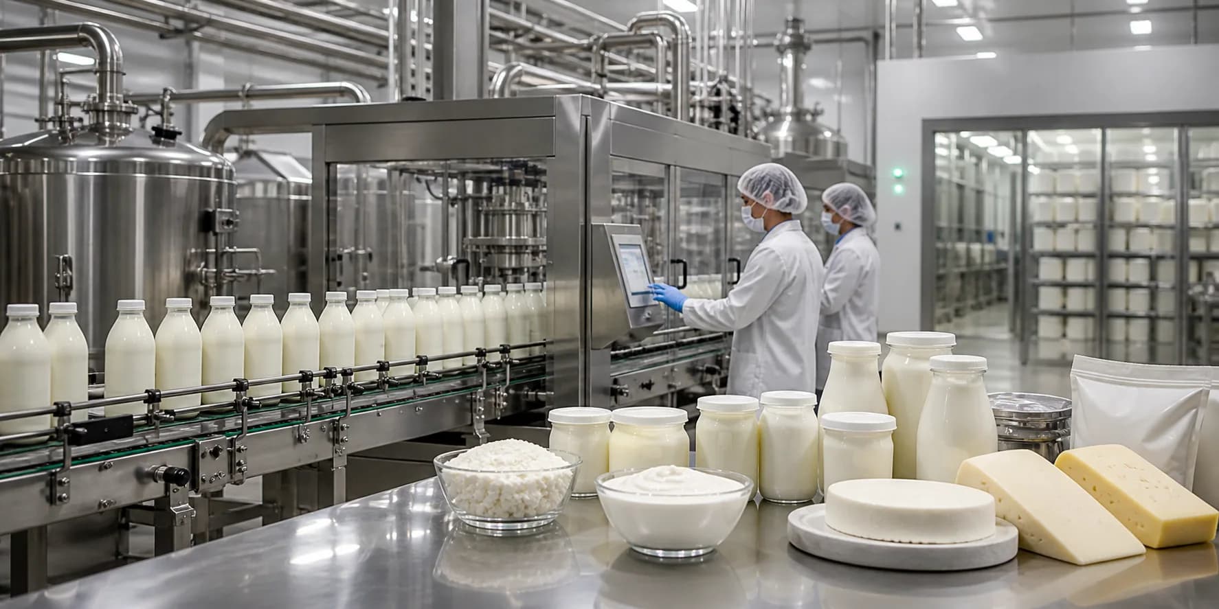 Milk & More dairy processing line